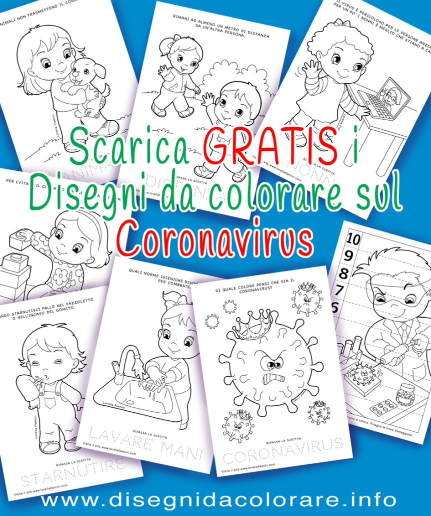 Disegni Coronavirus Per Bambini Da Colorare Gratis
